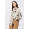 imageDEAR JOHN Galina Novelty ButttonDown Long Sleeve Womens ShirtMozambique