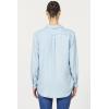 imageDEAR JOHN Galina Novelty ButttonDown Long Sleeve Womens ShirtPerfect Blue
