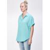 imageDEAR JOHN Gchanning Gauze Womens TopPool Blue
