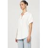 imageDEAR JOHN Gchanning Gauze Womens TopWhite