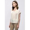 imageDEAR JOHN Kristen VNeck Top Short Sleeve Womens Blouse ShirtWhite White