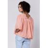imageDEAR JOHN Lania Short Sleeve Relaxed Fit Womens TopTerracotta