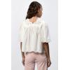 imageDEAR JOHN Lania Short Sleeve Relaxed Fit Womens TopWhite