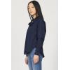 imageDEAR JOHN Lolita Womens Shirt Poplin ButtonUp Long SleeveBlack Iris