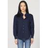 imageDEAR JOHN Lolita Womens Shirt Poplin ButtonUp Long SleeveBlack Iris