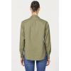 imageDEAR JOHN Lolita Womens Shirt Poplin ButtonUp Long SleeveVetiver