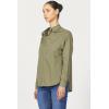 imageDEAR JOHN Lolita Womens Shirt Poplin ButtonUp Long SleeveVetiver