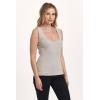 imageDEAR JOHN Paula Scoop Neck Sleeveless Womens Tank Top Fitted KnitDigital Mist