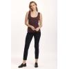 imageDEAR JOHN Paula Scoop Neck Sleeveless Womens Tank Top Fitted KnitMidnight Plum