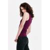 imageDEAR JOHN Paula Scoop Neck Sleeveless Womens Tank Top Fitted KnitPurple Potion