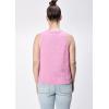 imageDEAR JOHN Raja Novelty VNeck Sleeveless Womens TopRosebloom