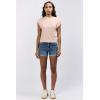 imageDEAR JOHN Rosie Classic Crew Neck Short Sleeve Womens TeeSepia Rose