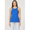 imageDEAR JOHN Tamia Racer Back Crew Neck Tank Top Fitted SleevelessDazzling Blue
