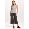 imageDEAR JOHN Tamia Racer Back Crew Neck Tank Top Fitted SleevelessDigital Mist