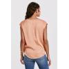 imageDEAR JOHN Yanis Womens Sleeveless VNeck Top Relaxed FitApricot Crush