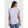 imageDEAR JOHN Yanis Womens Sleeveless VNeck Top Relaxed FitCorn Flower
