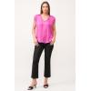 imageDEAR JOHN Yanis Womens Sleeveless VNeck Top Relaxed FitDahlia Mauve
