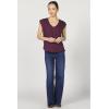 imageDEAR JOHN Yanis Womens Sleeveless VNeck Top Relaxed FitFig