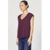 imageDEAR JOHN Yanis Womens Sleeveless VNeck Top Relaxed FitFig