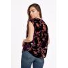 imageDEAR JOHN Yanis Womens Sleeveless VNeck Top Relaxed FitImperial Purple Flower