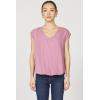 imageDEAR JOHN Yanis Womens Sleeveless VNeck Top Relaxed FitLilas
