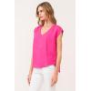 imageDEAR JOHN Yanis Womens Sleeveless VNeck Top Relaxed FitPink Flash