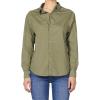 imageDEAR JOHN Lolita Womens Shirt Poplin ButtonUp Long SleeveVetiver