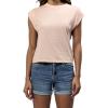 imageDEAR JOHN Rosie Classic Crew Neck Short Sleeve Womens TeeSepia Rose