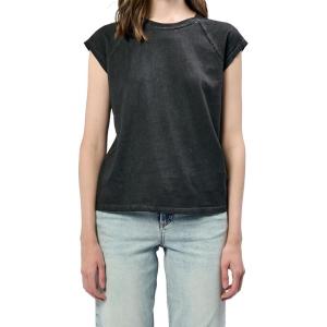 imageDEAR JOHN Cynda Crewneck Short Sleeve Womens TeeBlack