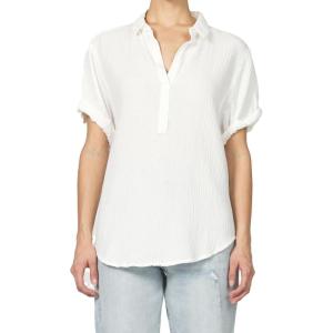 imageDEAR JOHN Gchanning Gauze Womens TopWhite