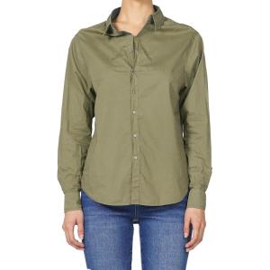 imageDEAR JOHN Lolita Womens Shirt Poplin ButtonUp Long SleeveVetiver