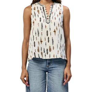 imageDEAR JOHN Raja Novelty VNeck Sleeveless Womens TopMozambique