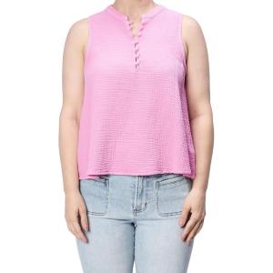 imageDEAR JOHN Raja Novelty VNeck Sleeveless Womens TopRosebloom