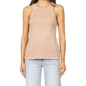 imageDEAR JOHN Tamia Racer Back Crew Neck Tank Top Fitted SleevelessTuscany