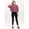 imageDEAR JOHN Amira Womens Themal Top Wide SleevePlum Berry