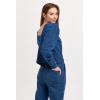 imageDEAR JOHN Raya Womens Sweatshirt Knitwear ScoopBack Long SleeveDark Indigo