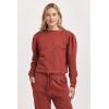 imageDEAR JOHN Raya Womens Sweatshirt Knitwear ScoopBack Long SleeveIntense Rust