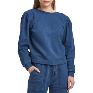 imageDEAR JOHN Raya Womens Sweatshirt Knitwear ScoopBack Long SleeveDark Indigo