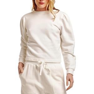imageDEAR JOHN Raya Womens Sweatshirt Knitwear ScoopBack Long SleeveOffwhite
