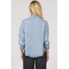 imageDEAR JOHN Adrianna Button Up Long Sleeve Boxy Womens ShirtTulip Crest