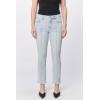 imageDEAR JOHN Blaire Straight Leg Jean Mid Rise Slim Fit Ankle Length Stretch DenimPositano