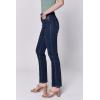 imageDEAR JOHN Blaire Straight Leg Jean Mid Rise Slim Fit Ankle Length Stretch DenimRiviera