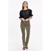 imageDEAR JOHN Blaire Straight Leg Jean Mid Rise Slim Fit Stretch DenimOlive
