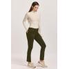 imageDEAR JOHN Blaire Straight Leg Jean Mid Rise Slim Fit Stretch DenimPine