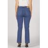 imageDEAR JOHN Jeanne Flare Womens Jeans Mid Rise MidWaistedVintage Indigo