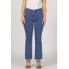 imageDEAR JOHN Jeanne Flare Womens Jeans Mid Rise MidWaistedVintage Indigo