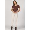 imageDEAR JOHN Jeanne Flare Womens Jeans Mid Rise MidWaistedWhitecap Gray