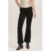 imageDEAR JOHN Rosa Womens Flare Pants Mid Rise Full Inseam Pants for WomenBlack Velveteen