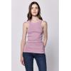 imageDEAR JOHN Tamia Racer Back Crew Neck Tank Top Fitted SleevelessOrchid Smoke