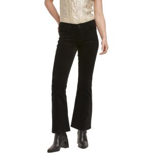imageDEAR JOHN Rosa Womens Flare Pants Mid Rise Full Inseam Pants for WomenBlack Velveteen